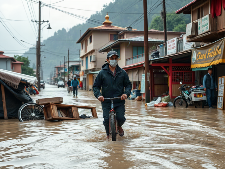 Nepal-Tibet Flood Reports Jump Past 353 Dead, 1,300 Missing