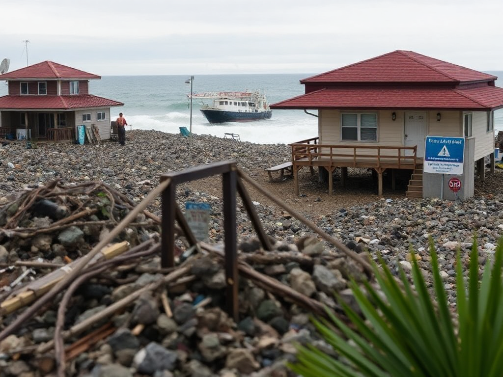 What Coastal Hazards and Service Disruptions Could Follow the Ende Earthquake?