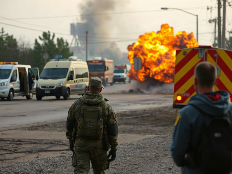 Kyiv-Area Depot Strike Raises the Cost of Fighting Near Populated Areas