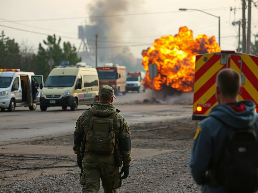 Kyiv-Area Depot Strike Raises the Cost of Fighting Near Populated Areas